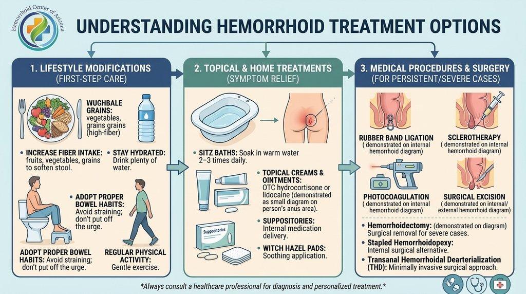 Choosing the Right Hemorrhoid Treatment: A Guide - Cover Image